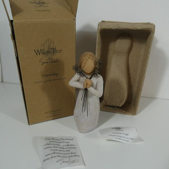 Willow Tree Friendship Figurine With Box Gift Collectible - Picture 1 of 3